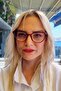 Women's Fallon Blue Light Protection Relaxing Cat Eye Model Display Glasses - 5