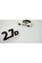 2.7D Black Abs Luggage Lettering Logo Crest Compatible with Jaguar