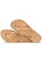 Slim Flatform Women's Yellow Slippers - 4144537 - 4