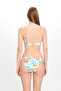 Women's Multi-Color Textured Wide Triangle Bikini Set 25Sw002St - 4