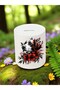Dog and Flower Pattern Printed 3-Piece Ceramic Piggy Bank - 3