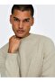 Onsloui Reg 12 Mel Crew Knit Noos 22029951 Oatmeal - 7