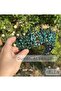 Helen Emerald Green Crystal Stone Luxury Design Engagement Bridal Tiara Metal Crown with Peaked Authentic Motif - 3