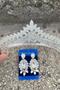 Daniela Silver Bridal Henna Crown Special Occasion Accessory Women's Crown and Three Shuttle Earrings Set