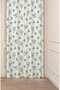 Bohemian Flowers Leaf Beige Cream Patterned Special Design Digital Printed (Single Wing) Modern Background Curtain