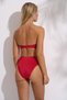 High Waist Padded Strapless with Knot Detail -Urrenn Concealer - 2025 New Season Bikini Set - 2