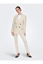 Onlblush Mid Skinny Dnm Dot019 Women's Beige Denim Trousers - 15337789 - 7