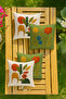 Set of 4 Double-Sided Digital Print Cushion Covers (Punch Embroidery Pattern Look) - 2