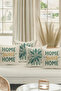 Set of 4 Double-Sided Digital Print Cushion Covers (Punch Embroidery Pattern Look) - 3