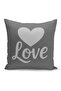 Set of 4 Double-Sided Digital Print Cushion Covers (Punch Embroidery Pattern Look) - 5
