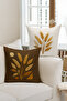 Set of 4 Double-Sided Digital Print Cushion Covers (Punch Embroidery Pattern Look) - 2