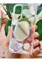 Redmi Note 8 Case 3D Butterfly Rose Pattern Mirrored Glitter Transparent Design Silicone Cover - 6