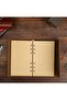 Leaf Embossed Leather Scrapbook - 2
