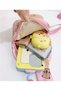 Animal Zippered Unisex Capybara Illustrated Girl Boy Child Shoulder Backpack Money Bag - 4