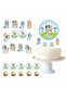 7 Year Old Bluey Birthday Cake Decoration Standing Board Set - 2