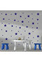 Star Wall Sticker - 2.5 - 5 - 7.5 - 10cm Mixed Sizes - 155 Pieces