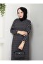 Our Striped Viscose Combed Cotton Dress with a Fabric That Doesn'T Define the Line of the Hat - 4