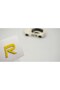 R Rosette Yellow 2.5cm Luggage Lettering Logo Coat of Arms Compatible with Volvo