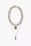 Brand Model Horn Necklace