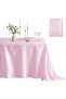 Shiny Satin Table Cover for Birthday, New Year, Hotel, Restaurant, Meeting, Wedding, Concept Party Table