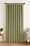 Nova Series Pleatless Linen Background Curtain - Çağla - 2