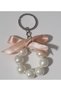 Pearl Beaded Bohemian Keychain, Bag Charm - 3