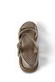 Women's Orthopedic Sole Gold/Silver Genuine Leather Sandals - Sorti̇e - 4
