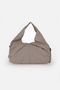 Icone Pleated Zippered Yoga Bag, Fitness Bag, Gym Saddlebag Look Pleated Beige Sports Bag - 2