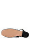 Women's Leather & Textile Black Patent Leather Ballerina Shoes - 4