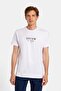 Men's Slim Fit Slim Fit 100% Cotton Soft Texture Printed Black Crew Neck T-Shirt - 2