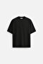 Heavy Weighted Basic T-Shirt - Black