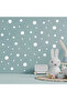 Various Sizes Round Polka Dot Wall Sticker Set between 1.3cm - 7.6cm - 180 Pieces - 2