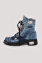 Women's Jeans Boots Metal Detailled Orthopedic Sole Summer Boots