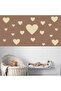 Various Sizes Heart Shaped Wall Sticker Set - 97 Pieces - 4
