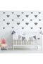 Various Sizes Heart Shaped Wall Sticker Set - 97 Pieces - 2