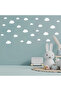 Cloud Shaped Wall Sticker Set in Various Sizes - 100 Pieces - 3