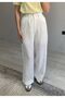 High Waist Palazzo Pants with Clamp Detail - 5