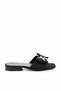 Matte Black Women's Slippers K04213286638