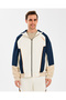 M Diagonel Lw Fleece Fullzip Hoodie Sweatshirt Men's Offwhite Sweatshirt S2510027-102