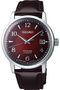 Watch for Men, Japanese Automatic Movement, Analog Display, Brown Leather Strap-SRPE41J1 - 3