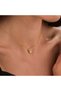 Minimal Design Dragonfly Figured Necklace – Zircon Stone, Non-Tarnish Antiallergic Jewelry-Gold Color
