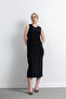 Women's Sleeveless Sandy Long Dress 4051 - 7