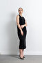 Women's Sleeveless Sandy Long Dress 4051 - 3