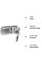 Glass door lock Glass To Glass With 5 Keys Only Fit 8mm -12mm Thickness Glass Shower room bathroom l - 5