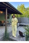Muslin Set with Tie Front - 7