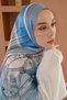 Striped Ethnic Silk Voile Shawl - 2