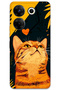 Tecno Camon 20 Compatible Cat Pattern Phone Case + Screen Protector - 5783