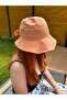 Bow Detailed Linen Bucket Women's Hat - 3