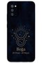 حافظة هاتف متوافقة مع هاتف Galaxy A02s بنمط برج الثور + واقي شاشة - 5769