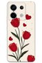 Xiaomi Redmi Note 13 Pro 5g Compatible Flower Pattern Phone Case + Screen Protector - 5789